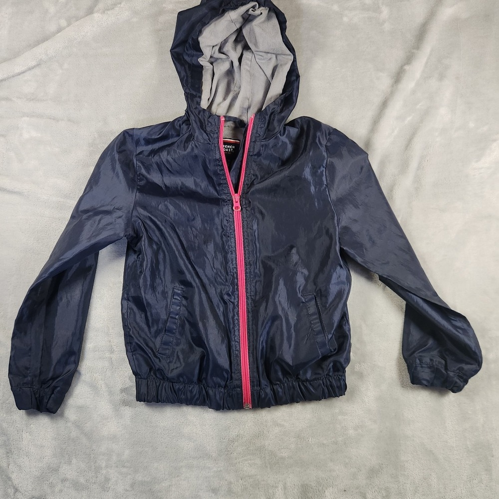 French Toast  navy  Lined windbreaker/rain jacket Uniform‎ size 7/8